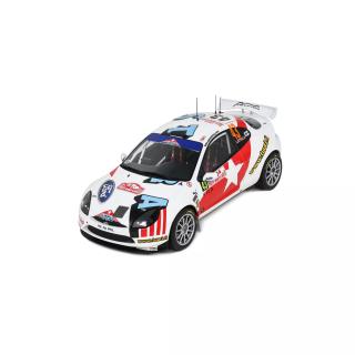 FORD PUMA SUPER 1600 JM. LATVALA RALLYE MONTE CARLO 2004 OttO mobile 1:18 Resinemodell (Türen, Motorhaube... nicht zu öffnen!)